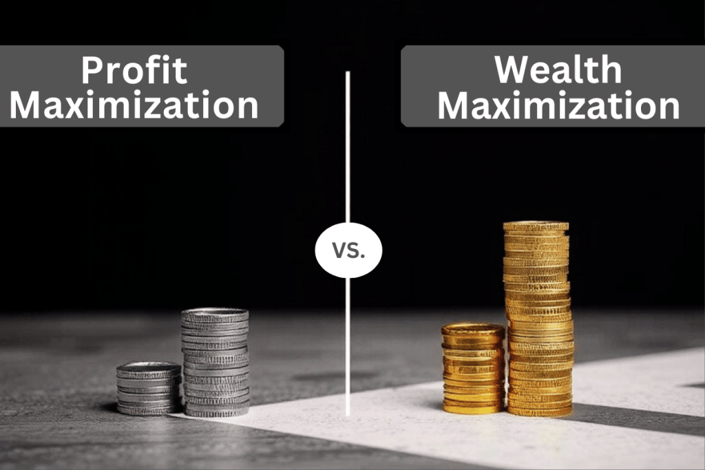 profit maximization vs wealth maximization